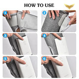 VAYU Wireless Air Compression Leg Massager Rechargeable Completely Wrapped Relieve Calf Muscle Fatigue Massage Relaxation