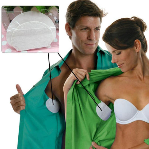 10/40pcs Summer Disposable Armpit Sweat Absorbing Pads Antiperspirants Underarm Sweat Deodorants Stickers for Clothing