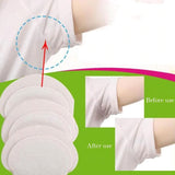 10/40pcs Summer Disposable Armpit Sweat Absorbing Pads Antiperspirants Underarm Sweat Deodorants Stickers for Clothing