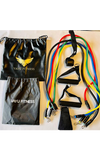 VAYU 11pcs /set Resistance Bands Set Latex Tubes Pull Rope With Door Anchor Handles Ankle Straps For Training Physical Therapy